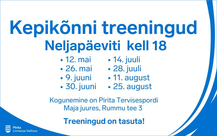 Kepikõnni treeningud