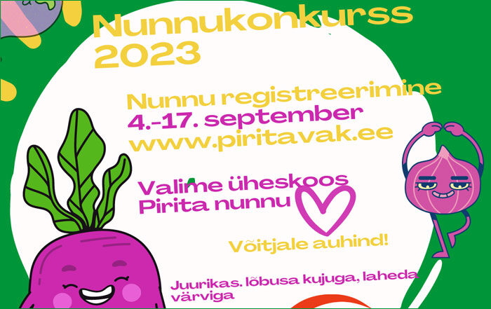 Pirita nunnukonkursil 2023