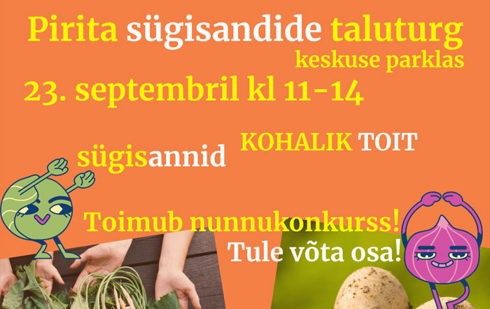 Pirita sügisandide taluturg